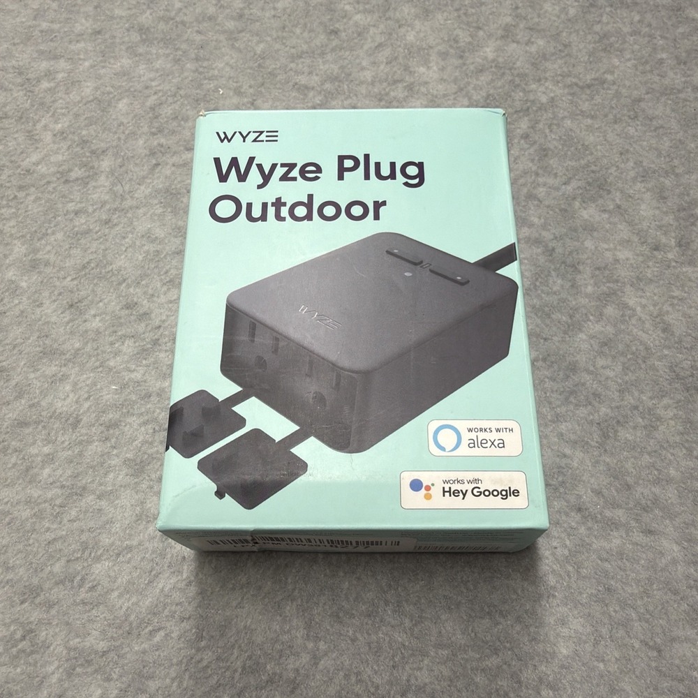 Wyze Plug Outdoor WLPPO1-1 Smart Plug (Works With Alexa & Google Assistant)